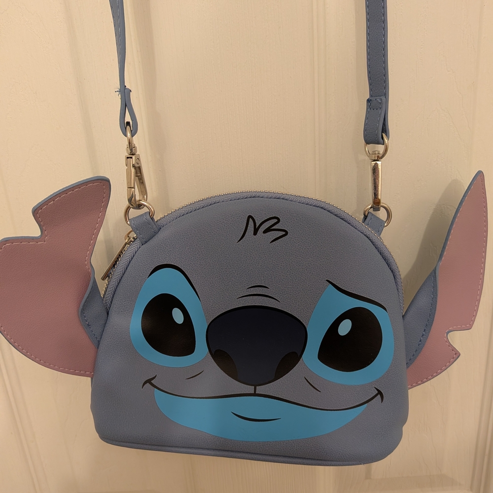 Disney Stitch Crossbody Purse – Lilo & Stitch – Small Bag – Blue
